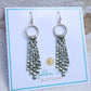 Silver Hammered Statement Earrings