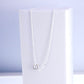 Sterling Silver Wave Necklace