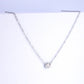 Delicate Silver Short Stainless Steel Necklace