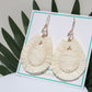 Fiji Sands Raffia Wrapped Earrings