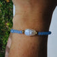 Periwinkle Crystal & Pearl Bracelet