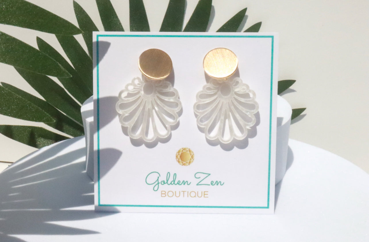 Sea Shells by the Sea Shore Earrings