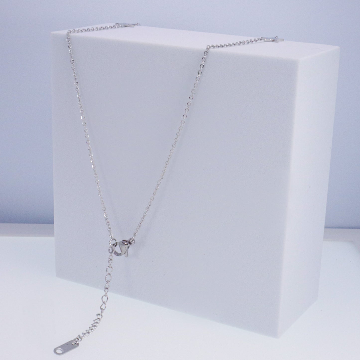 Silver Stars Stainless Steel Necklace