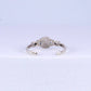 Pink Fire Opal & Sterling Silver Toe Ring