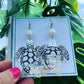 Sea Turtle Pearl Earrings