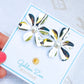 Silver Flower & Pearl Stud Earrings
