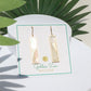 Mother Of Pearl Rectangle Earrings