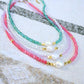 Emerald Green Crystal Necklace