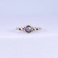 Pink Fire Opal & Sterling Silver Toe Ring