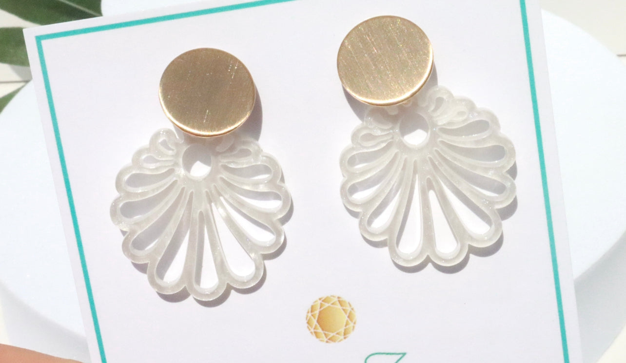 Sea Shells by the Sea Shore Earrings