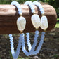 Periwinkle Crystal & Pearl Bracelet