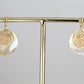 Surfside Mother of Pearl Dangle Post Earrings