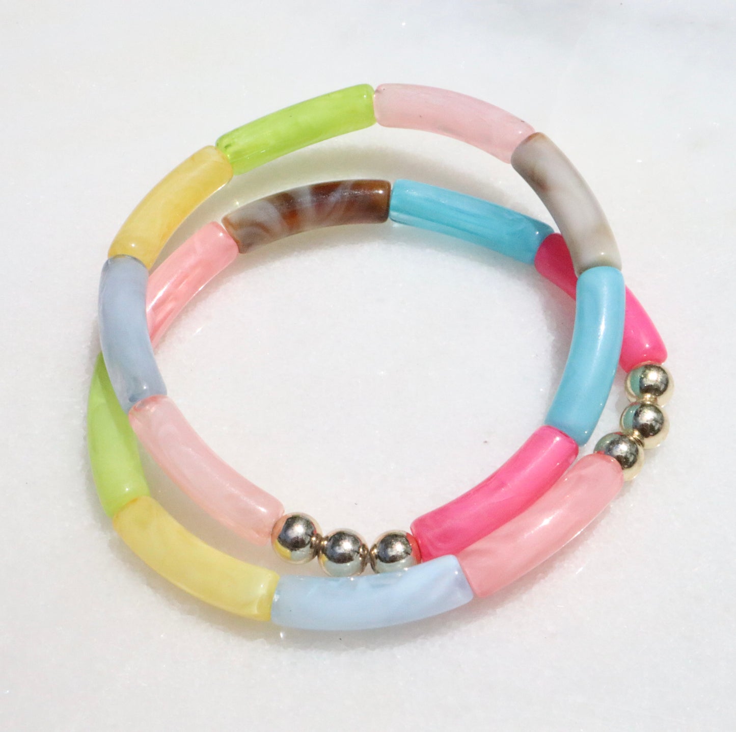 Acrylic Color Pop Bracelet