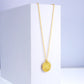 14k Gold over Sterling Silver Wave Necklace