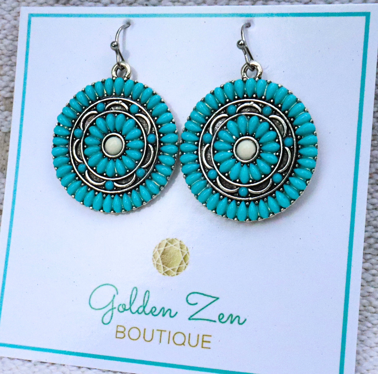 Silver & Turquoise Earrings