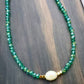 Emerald Green Crystal Necklace