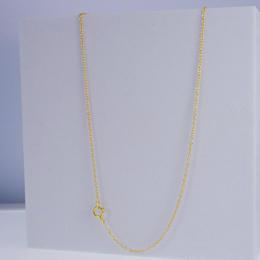 14k Gold over Sterling Silver Wave Necklace