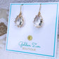 The Basic Clear Crystal Earrings