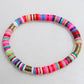 Multicolor Clay Bracelet
