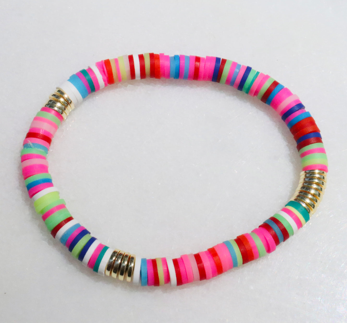 Multicolor Clay Bracelet