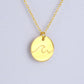 14k Gold over Sterling Silver Wave Necklace