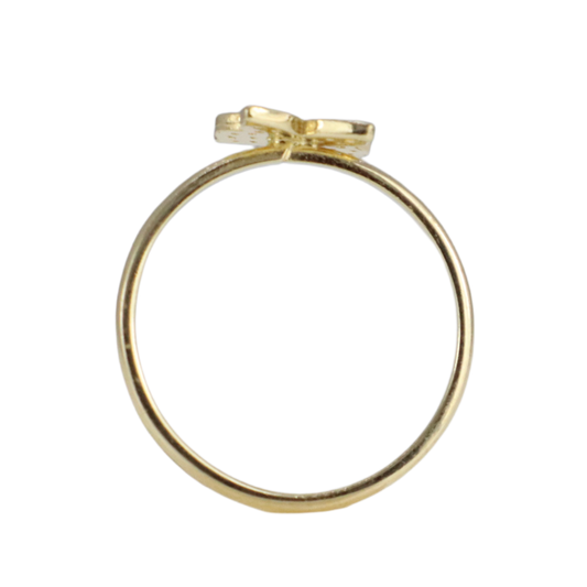 14k Gold Butterfly Ring Size 6.5