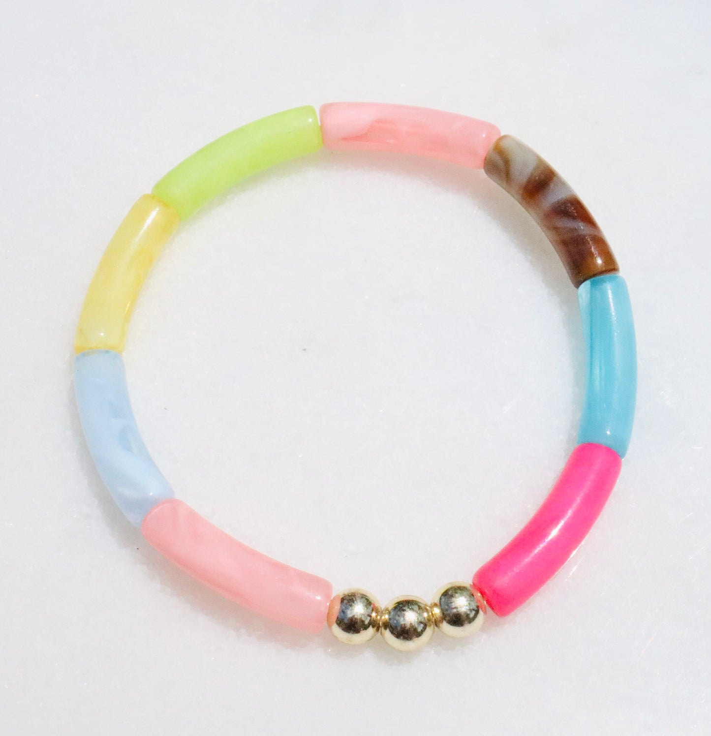 Acrylic Color Pop Bracelet