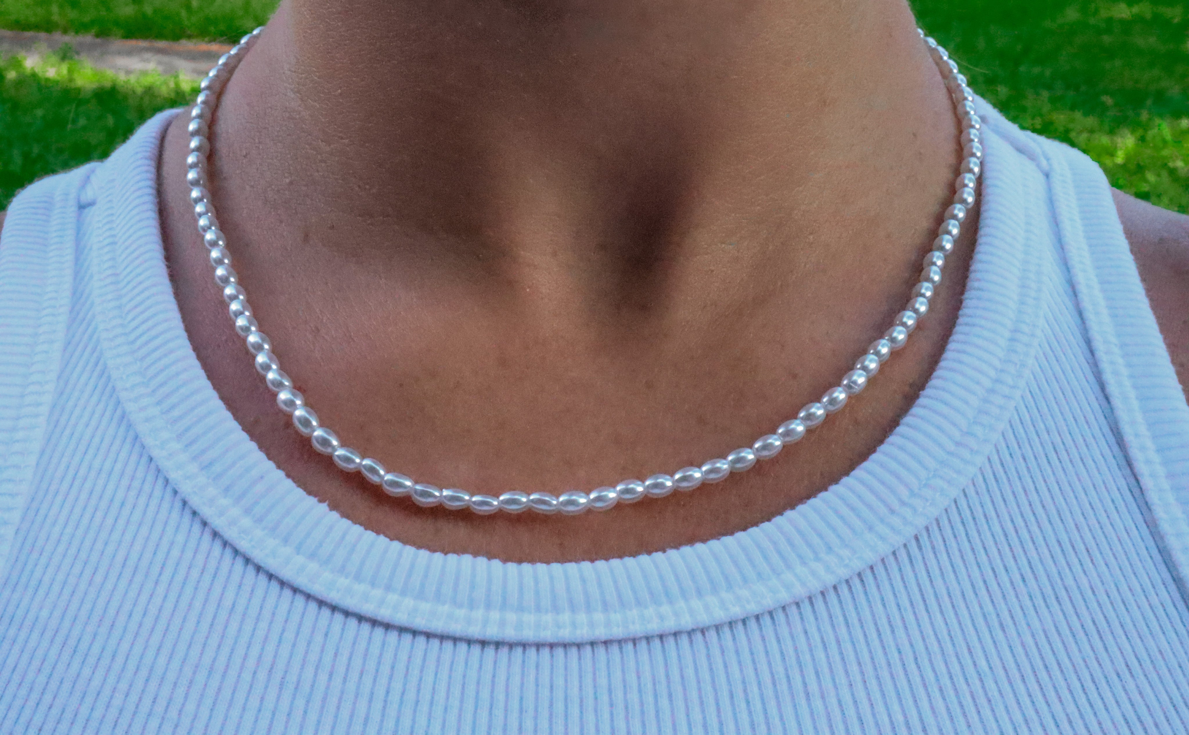 Pearl Beaded Necklace