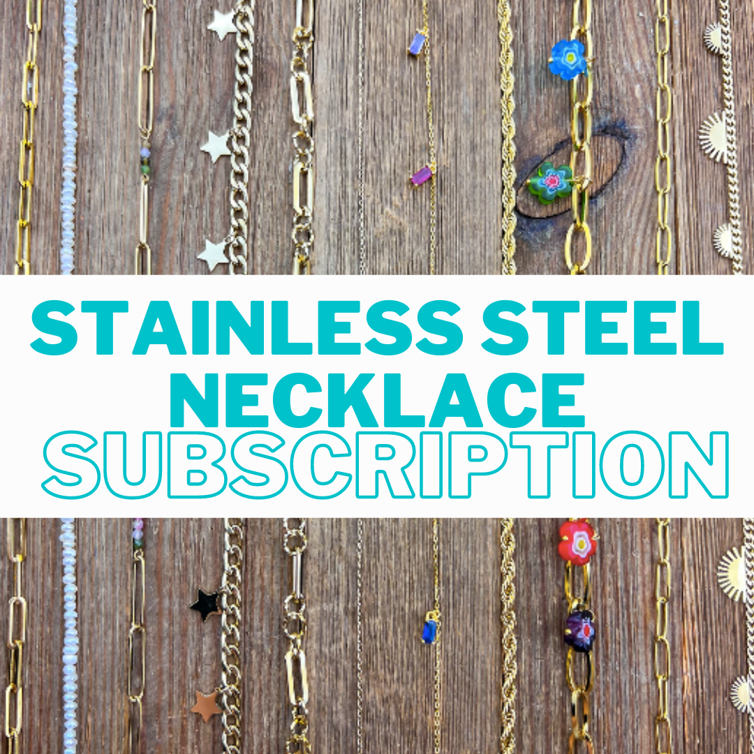 Stainless Steel Necklace Club Subscription