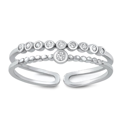 Adjustable Sterling Silver Ring