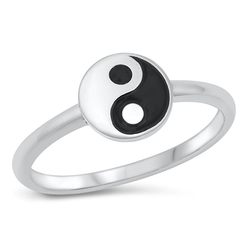 Yinyang Sterling Silver Ring