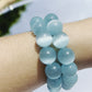 Blue Cats Eye Bracelet
