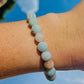 Matte Amazonite Stress Relief Bracelet