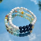 White Howlite & Lava Stone Oil Diffusing Bracelet