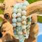 Matte Amazonite Stress Relief Bracelet