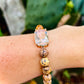 Prong Set Crystal Gemstone Bracelet
