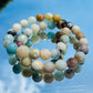 Faceted Amazonite Stress Relief Bracelet