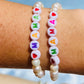 Mama Fresh Water Pearl Word Bracelet