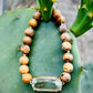 Prong Set Crystal Gemstone Bracelet