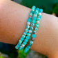 Blue Shoushan Stone Bracelet