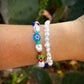 Faux Fresh Water Pearl Bracelet