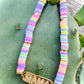 Mama Multicolor Pastel Fimo Clay Bracelet