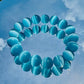 Blue Cats Eye Bracelet