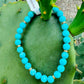 Turquoise Beaded Gemstone Bracelet
