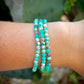 Blue Shoushan Stone Bracelet