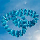 Blue Cats Eye Bracelet